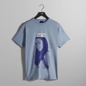KITH Limited Edition Aaliyah Blue Tee Size S